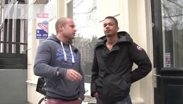 Receiving facial cum loads dutch HD