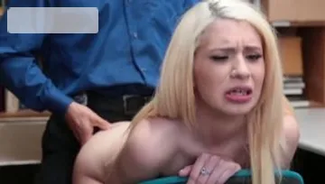 Petite police chick sucking cock in HD