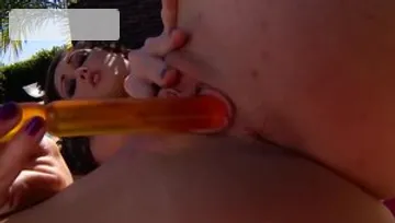 Mofos Network: Brunette Melissa Jacobs masturbating