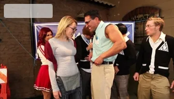 Nerds Unite for Dirty Group Sex