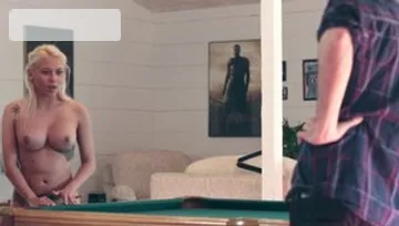 Blonde haired sucks dick and fucks