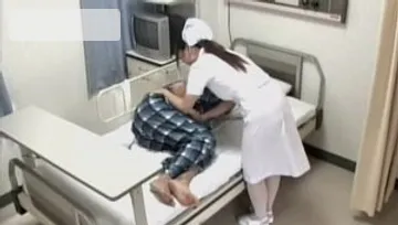 Hard slamming in the company of awesome asian nurse