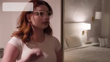HotWifeXXX.com - Nice redhead Annabel Redd throat fucking