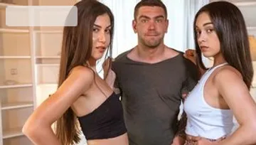 FakeHub Originals: Anya Krey next to Ginebra Bellucci