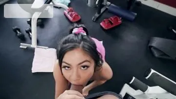 IKnowThatGirl: Sucking dick with hairy brunette Kendra Spade