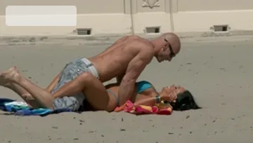Brazzers: Sun-Kissed Canoodling at the Beach