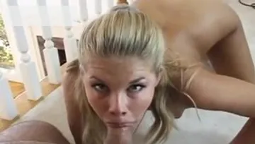 Good fucking together with blonde babe