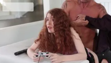 Abbey Rain goes wild on cock