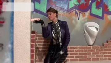 Fetish rough nailing along with brunette