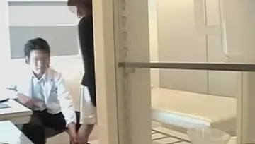 Loud sex together with asian amateur