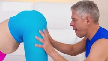 Brazzers: Mick helps Charlotte stretch in bed