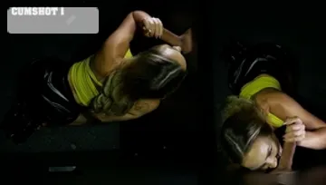 Black cock stretches her tight pussy wide
