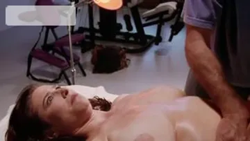 Busty brunette massage HD