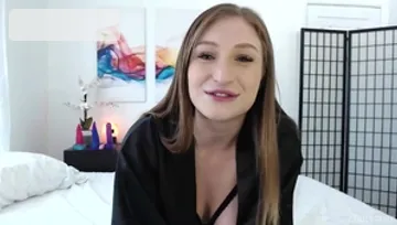 Skylar Snow brunette sex toys solo