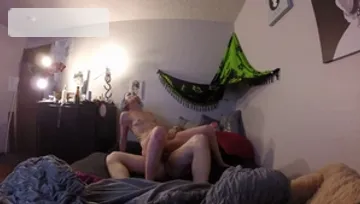 Tattooed girl rushes slamming hard HD