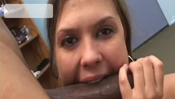 Vanessa Takes The monstrous black Monster - Ejaculations