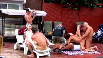 Group Sex At The Pool - Pool Party Orgy Porn Videos & Sex Movies on Tubes | BigFuck.TV