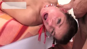 Rough sex with skinny babe