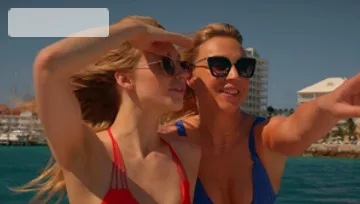 VIXEN: Blonde babe Ivy Wolfe steamy kissing each other on vacation