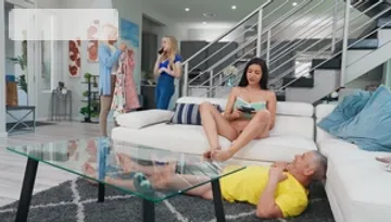 Brazzers: Feet Fetish Fulfilled in Living Room