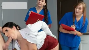 DoctorAdventures: Big butt Angela White handjob doggystyle