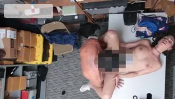 Slamming hard together with latina brunette