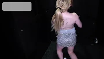 Gloryhole Secrets: A Petite Debutante Takes on Nine