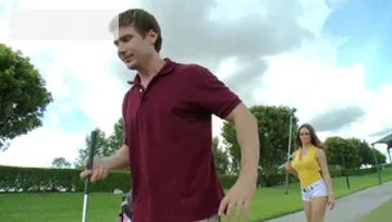 Rachel Gets Fucked Hard By Golf Pro Shane