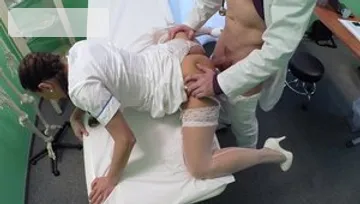 Fake Hub: Sloppy fucking amateur wearing uniform in office