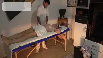 Oil fucking alongside blonde babe