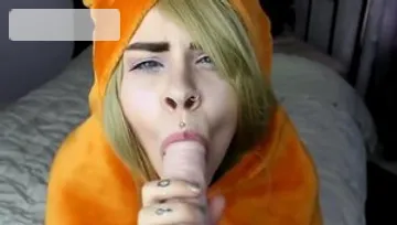 Tattooed girl creampied