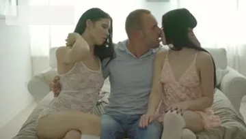 Euro Teen Erotica - Shaved Lovenia Lux pussy eating