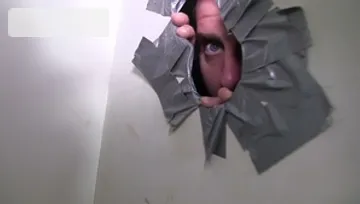 Raw breeding in the gloryhole with huge black dicks