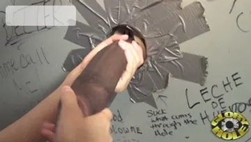 Petite Girl Gets Wrecked By Huge Gloryhole Cock