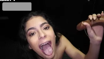 Gloryhole Secrets: Cute Little Body Goes for Cock