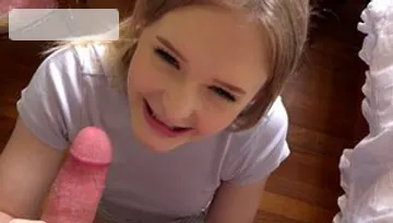 Blonde Lanna Carter riding a dick on webcam