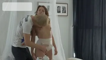 Teenie Dream: Petite babe hard bouncing